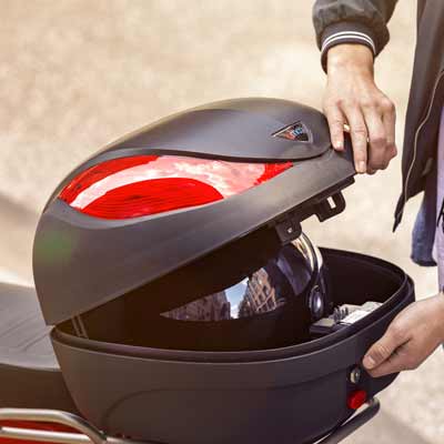 Helmbox für emco Elektroroller