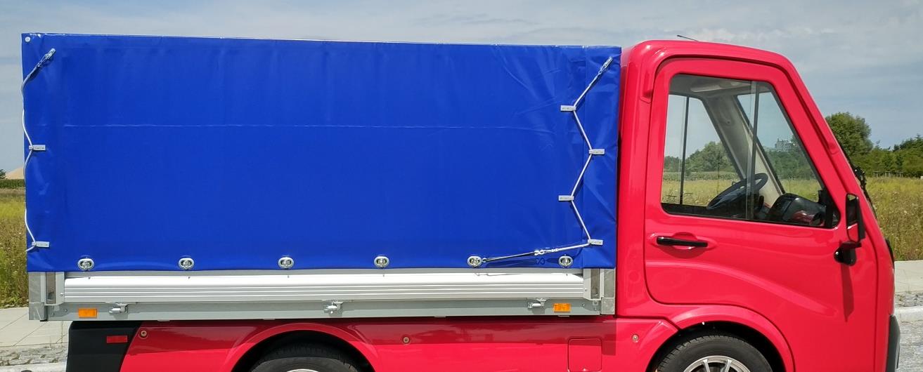 Pickup mit Plane